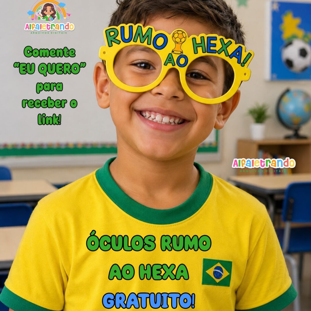 óculos rumo ao hexa